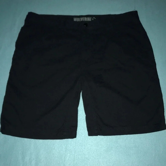 WOLVERINE utility cargo dark blue soft shorts waist 38 - Picture 1 of 5